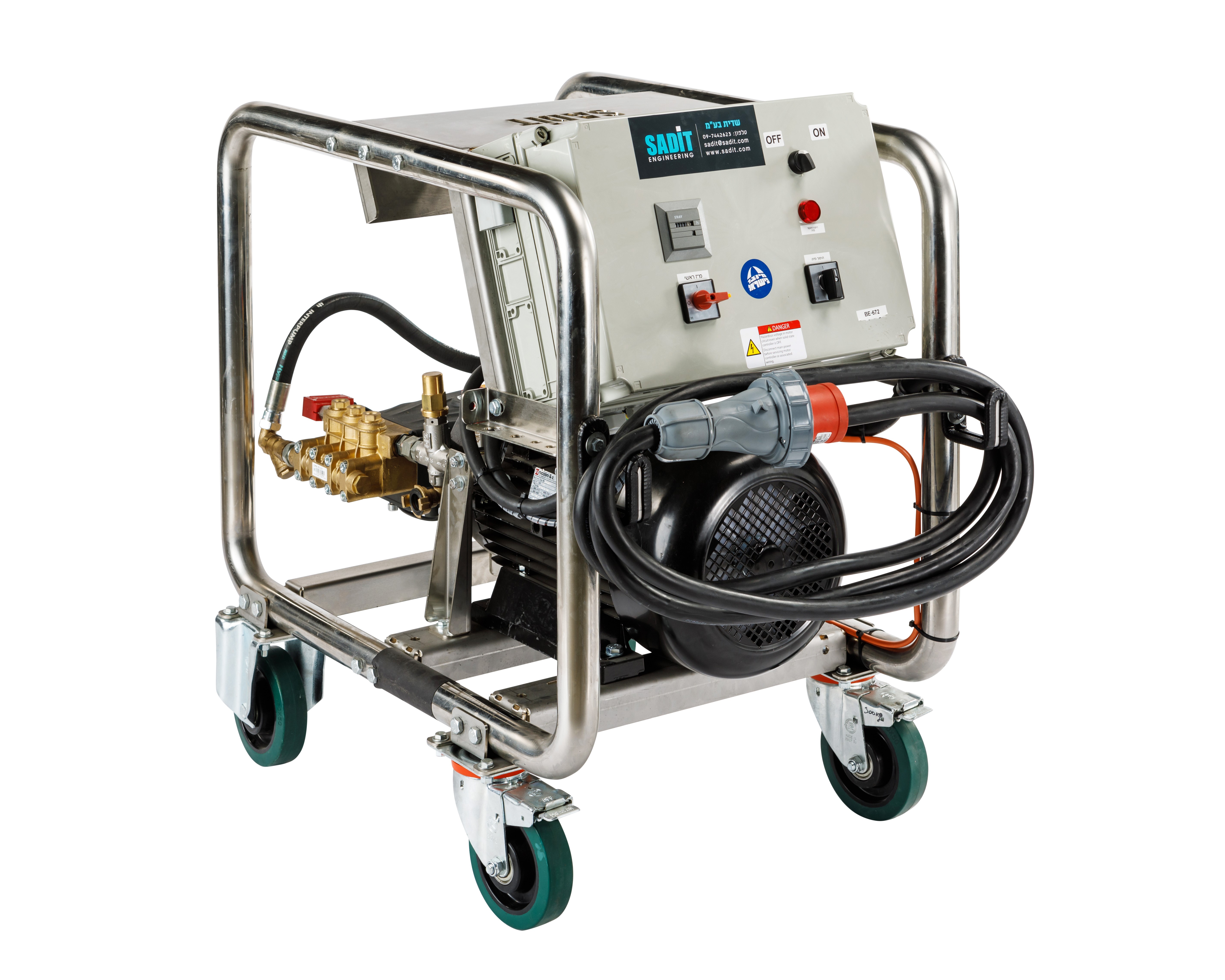 מכונה חשמלית 30 כ"ס 22.50